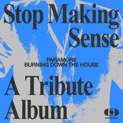 David Byrne / Paramore - Hard Times / Burning Down The House (A24 Music, 61730807003) · 12" · White Translucent [Natural] · Record Store Day, Limited Edition
