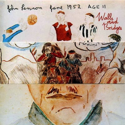 John Lennon - Walls And Bridges (Apple Records, SW-3416) · LP · Jacksonville