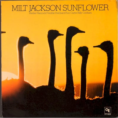 Milt Jackson - Sunflower (CTI Records, CTI 6024) · LP · Gatefold · Reissue