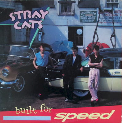 Stray Cats - Built For Speed (EMI America, ST-17070) · LP · Winchester Press