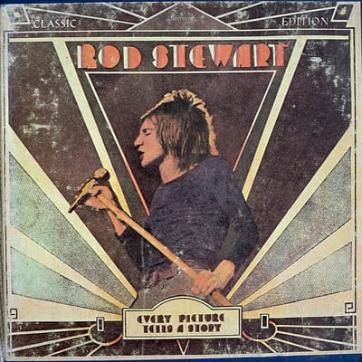 Rod Stewart - Every Picture Tells A Story (Mercury, SRM 1-609) · LP · Terra Haute Pressing · Reissue