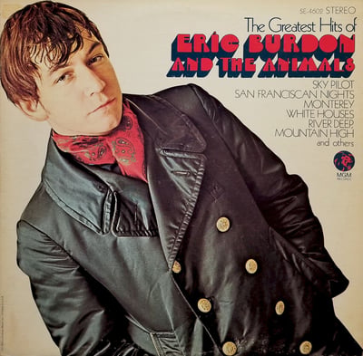 Eric Burdon & The Animals - The Greatest Hits Of Eric Burdon And The Animals (MGM Records, SE-4602) · LP