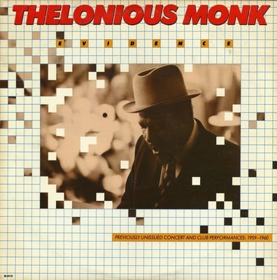 Thelonious Monk - Evidence (Milestone, M-9115) · LP