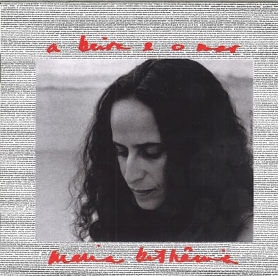 Maria Bethânia - A Beira E O Mar (Philips, 824 187-1) · LP