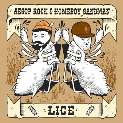 Aesop Rock & Homeboy Sandman , Lice - Ask Anyone (Rhymesayers Entertainment, RSE0333-1) · 7" · Limited Edition, Numbered