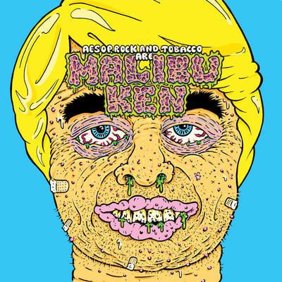 Aesop Rock And Tobacco Are Malibu Ken - Malibu Ken (Rhymesayers Entertainment, RSE256-1) · LP · Blue
