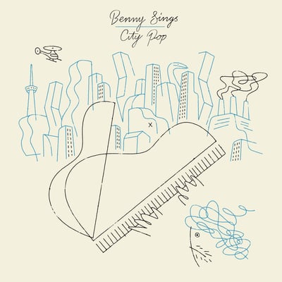 Benny Sings - City Pop (Stones Throw Records, STH2403) · LP · Baby Blue [Opaque] · Limited Edition