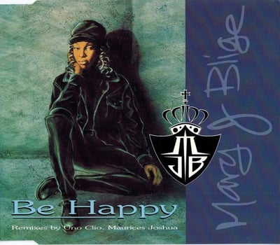 Mary J. Blige - Be Happy (Uptown Records, UPT12 54928) · 12"