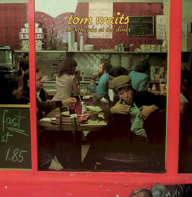 Tom Waits - Nighthawks At The Diner (Anti-, 87567-1) · 2xLP · Red Opaque · M/M · Limited Edition, Reissue, Remastered