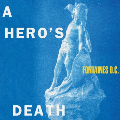 Fontaines D.C. - A Hero's Death (Partisan Records, PTKF2182-3) · LP · Blue Stormy · NM/NM · Limited Edition