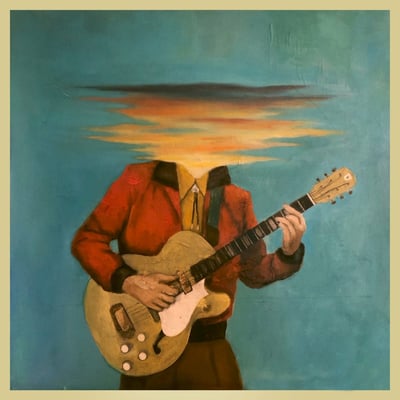 Lord Huron - Long Lost (Republic Records, B0033478-01) · 2xLP · Yellow / Blue Swirl [Custard / Blue Sky] · M/M · Limited Edition