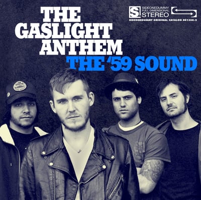 The Gaslight Anthem - The '59 Sound (SideOneDummy Records, SD1358) · LP · Orange Transparent · NM/NM · Limited Edition, Repress