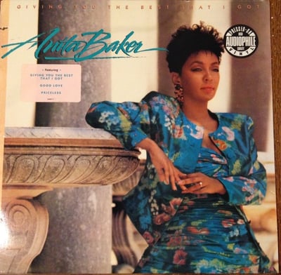 Anita Baker - Giving You the Best That I Got (Elektra, 60827-1) · LP