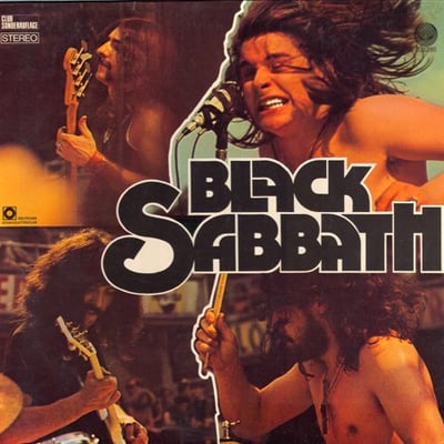 Black Sabbath - Black Sabbath (Warner Bros. Records, 1871) · LP · Reissue, Repress