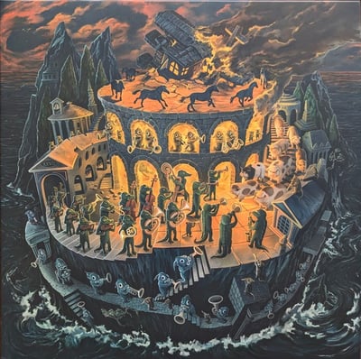 King Gizzard & the Lizard Wizard - Phantom Island (p(doom) Records, PDOOM-011LP) · LP · deluxe gatefold edition with photo print