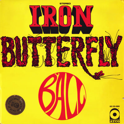 Iron Butterfly - Ball (ATCO Records, SD 33-280) · LP · MO - Monarch Pressing, Unipak