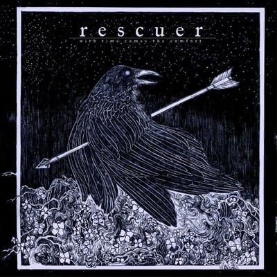 Rescuer - With Time Comes The Comfort (Rise Records, Rise 174-1) · LP · Blue