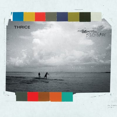 Thrice - Beggars (Vagrant, 538507700) · LP + 7" · Blue/Yellow/Red Striped · Reissue, Limited Edition