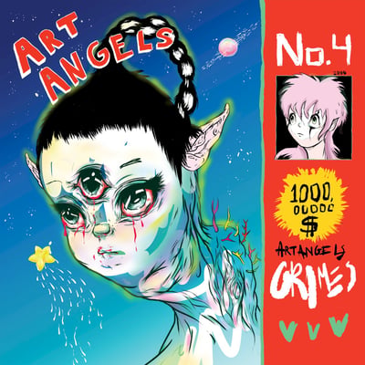 Grimes - Art Angels (4AD, CAD3535) · LP