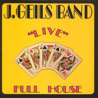 The J. Geils Band - "Live" Full House (Atlantic, SD 7241) · LP · RI - Richmond Pressing