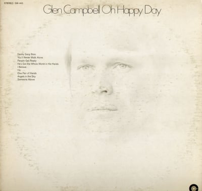 Glen Campbell - Oh Happy Day (Capitol Records, SW-443) · LP · Jacksonville Pressing