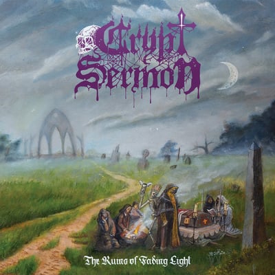 Crypt Sermon - The Ruins Of Fading Light (Dark Descent Records, DDR228LP) · 2xLP · Etched