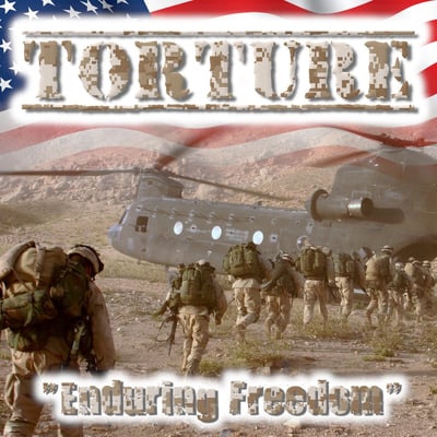 Torture - 4 - Enduring Freedom (Daze, DAZEBRUTAL02) · 2xLP · Double Bone / Double Bone · Repress