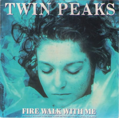 Angelo Badalamenti - Twin Peaks: Fire Walk With Me (Death Waltz Recording Company, DW51) · 2xLP · Red / Black Marbled [Cherry Pie] · Reissue, Remastered
