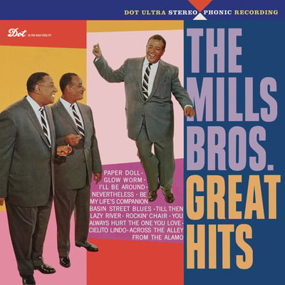 The Mills Brothers - Great Hits (Dot Records, DLP 25157) · LP · Indianapolis Pressing