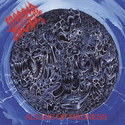 Morbid Angel - Altars Of Madness (Earache, MOSH011FDRUS) · LP · Gatefold · Reissue, Remastered, Repress