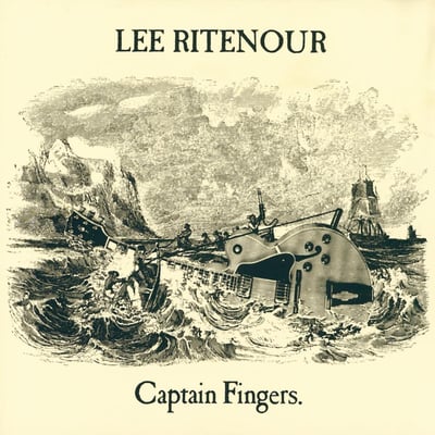 Lee Ritenour - Captain Fingers (Epic, PE 34426) · LP · Pitman Pressing