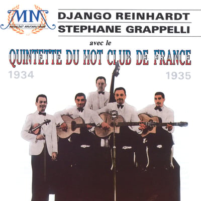 Django Reinhardt & Stéphane Grappelli With Quintette Du Hot Club De France - The Quintet Of The Hot Club Of France (GNP Crescendo, GNP 9001) · LP