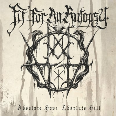 Fit For An Autopsy - Absolute Hope Absolute Hell (Good Fight Music, eom-lp-5277) · LP · Red/Black Starburst · Limited Edition