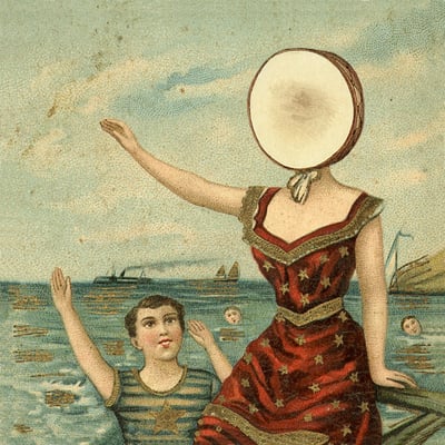 Neutral Milk Hotel - In The Aeroplane Over The Sea (Merge Records, MRG136LP) · LP · 180g · Reissue, Repress