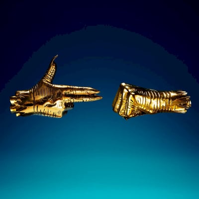Run The Jewels - Run The Jewels 3 (Run The Jewels, Inc., RTJ005LP) · 4xLP · Gold / Blue · Deluxe Edition, Limited Edition