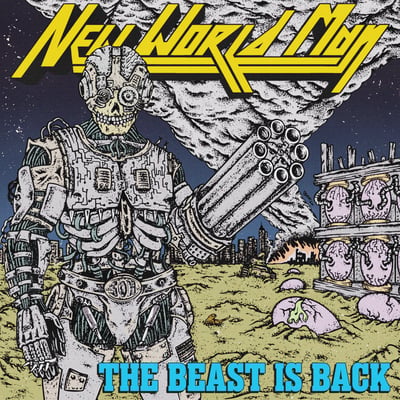New World Man - The Beast Is Back (Streets Of Hate, SOHNWM2) · 12" · Blue