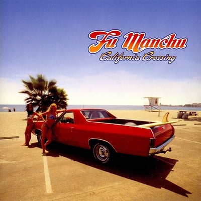 Fu Manchu - California Crossing (At The Dojo Records, ATD013) · 3xLP · Red / Blue / Yellow · Reissue, Remastered, Deluxe Edition