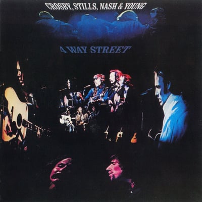 Crosby, Stills, Nash & Young - 4 Way Street (Atlantic, SD 2-902) · 2xLP · RI - Philips Pressing, Gatefold