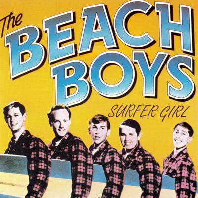 The Beach Boys - Surfer Girl (Capitol Records, T 1981) · LP
