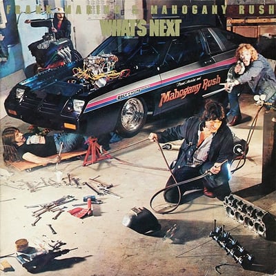 Frank Marino & Mahogany Rush - What's Next (Columbia, JC 36204) · LP · Santa Maria Press