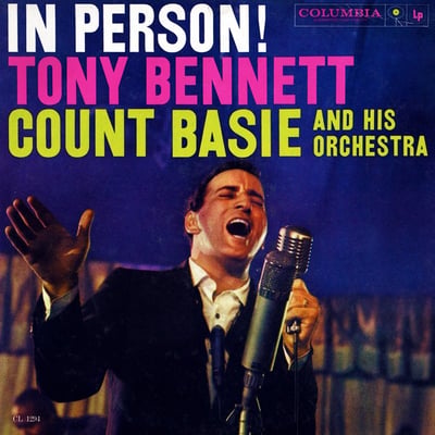 Tony Bennett With Count Basie Orchestra - In Person! (Columbia Limited Edition, LE 10125) · LP · Reissue