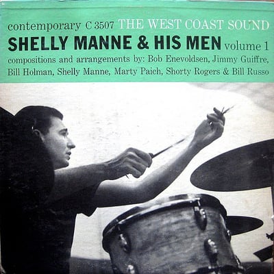 Shelly Manne & His Men - The West Coast Sound Volume 1 (Contemporary Records, C 3507) · LP · Hollywood Pressing · Reissue