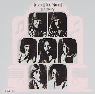 Three Dog Night - Harmony (Dunhill, DSX 50108) · LP · Repress