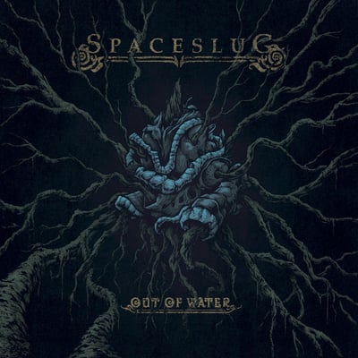 Spaceslug - Out Of Water (Electric Witch Mountain Recordings, EWMR002LP) · 12" · Green w/Black Splatter · Limited Edition