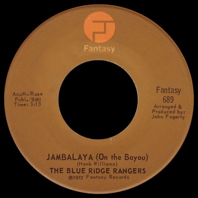 Blue Ridge Rangers - The Blue Ridge Rangers (Fantasy, F-9415) · LP · Indianapolis Pressing