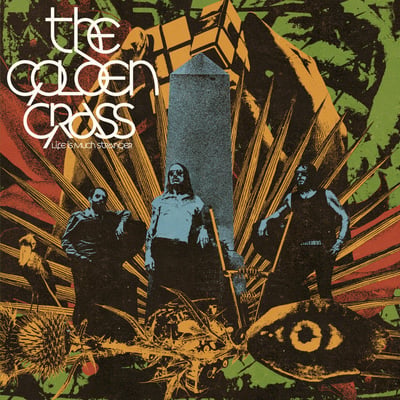 The Golden Grass - Life Is Much Stranger (Heavy Psych Sounds, HPS257) · LP · Splatter, Clear with Red, Blue & Orange · Limited Edition