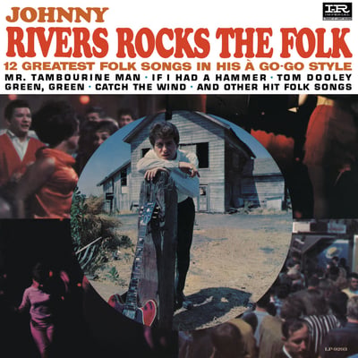 Johnny Rivers - Johnny Rivers Rocks The Folk (Imperial, LP-12293) · LP · Research Craft Press · VG/VG