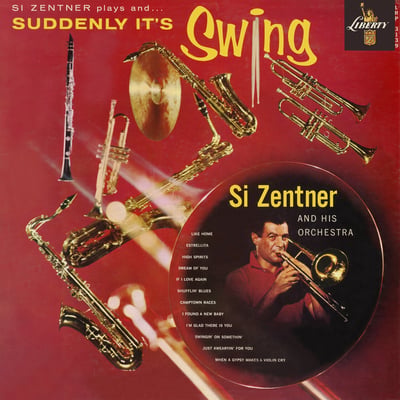 Si Zentner And His Orchestra - Suddenly It's Swing (Liberty, LST 7139) · LP · VG/VG