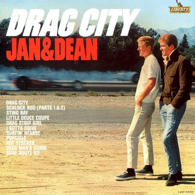 Jan & Dean - Drag City (Liberty, LST 7339) · LP