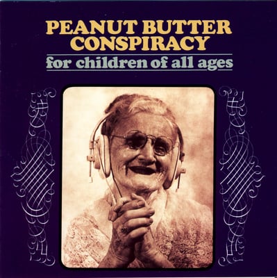 The Peanut Butter Conspiracy - For Children Of All Ages (Line Records, LLP 5131 AS) · LP · Green · Reissue